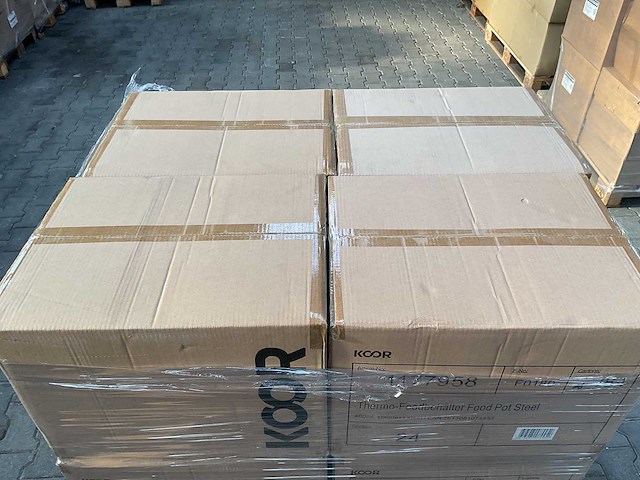 Partij voorraadpot thermo steel 400ml (96x) - afbeelding 3 van  3