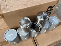 Partij voorraadpot thermo steel 400ml (96x) - afbeelding 2 van  3