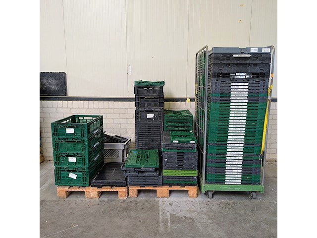 Partij vouwkratten - afbeelding 1 van  10