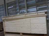 Partij vuren houten frames (zijkant) - afbeelding 1 van  4