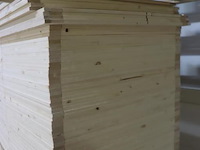 Partij vuren houten frames (zijkant) - afbeelding 2 van  4