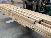 Partij vuren palen geïmpregneerd 210-270x6,8x6,8 cm - afbeelding 11 van  18