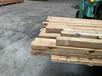 Partij vuren palen geïmpregneerd 210-270x6,8x6,8 cm - afbeelding 14 van  18