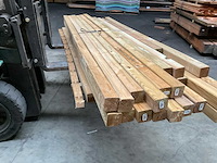 Partij vuren palen geïmpregneerd 210-270x6,8x6,8 cm - afbeelding 18 van  18
