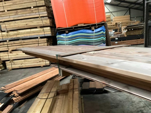 Partij vuren planken en regels 500 cm - afbeelding 3 van  7