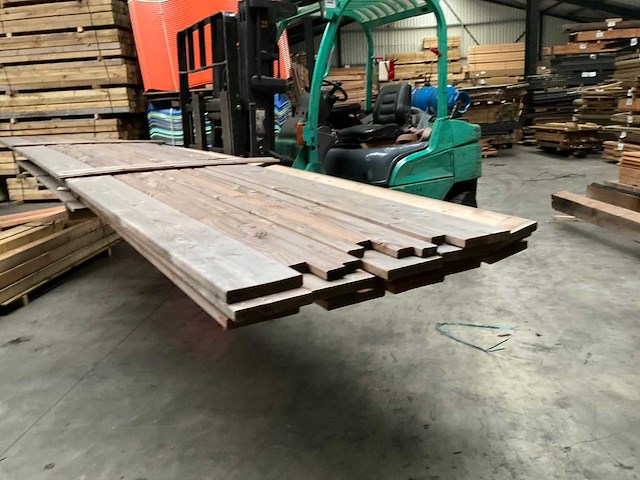 Partij vuren planken en regels 500 cm - afbeelding 1 van  7