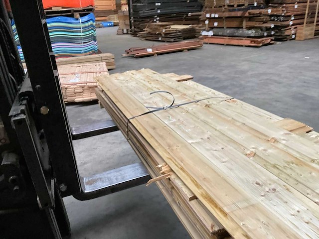 Partij vuren rabatdelen geïmpregneerd mix - afbeelding 4 van  13