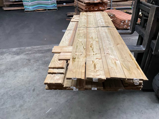 Partij vuren rabatdelen geïmpregneerd mix - afbeelding 7 van  13