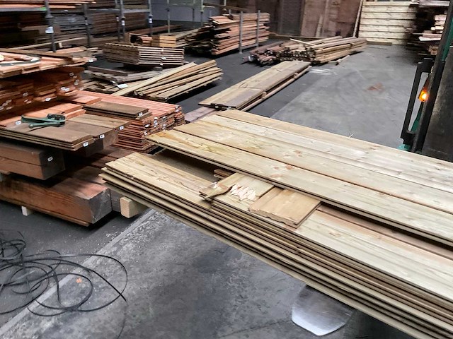 Partij vuren rabatdelen geïmpregneerd mix - afbeelding 10 van  13