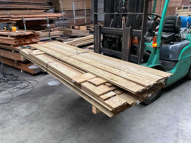 Partij vuren rabatdelen geïmpregneerd mix - afbeelding 1 van  13