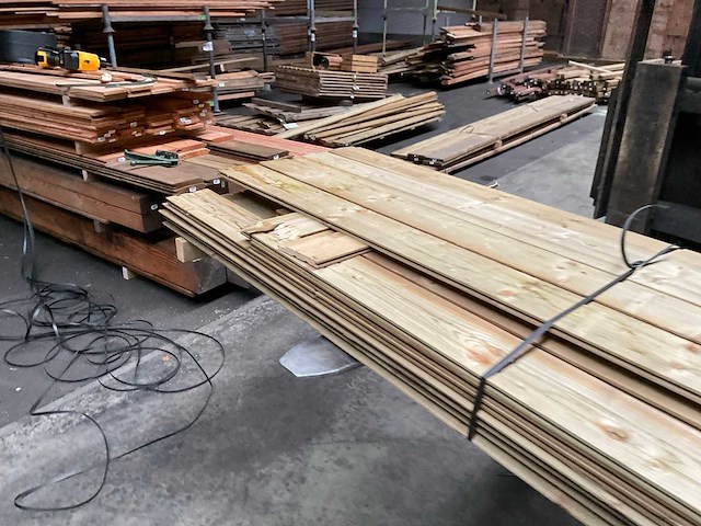 Partij vuren rabatdelen geïmpregneerd mix - afbeelding 9 van  13