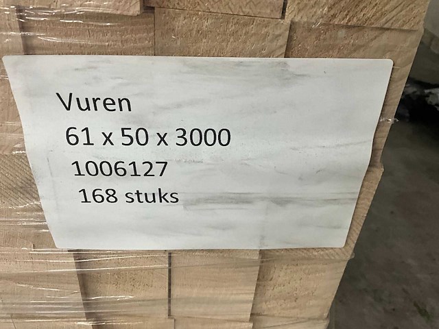 Partij vurenhout balken en latten - afbeelding 7 van  7