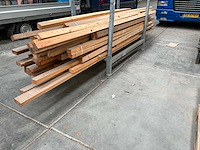 Partij vurenhouten balken - afbeelding 1 van  3