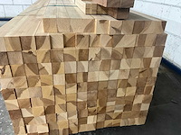 Partij vurenhouten lat en balken - afbeelding 5 van  15