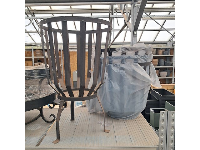 Partij vuurschalen en vuurkorven o.a. nature - afbeelding 7 van  10