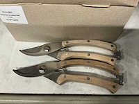 Partij w-selected snoeischaren hout (24x) - afbeelding 2 van  4