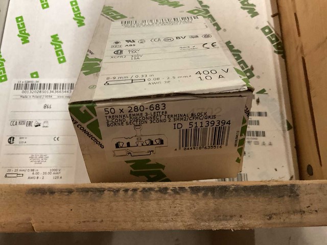 Partij wago installatiemateriaal - afbeelding 6 van  16