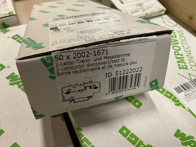 Partij wago installatiemateriaal - afbeelding 3 van  15