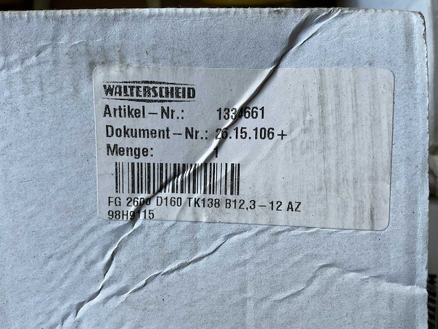 Partij walterscheid aftakas onderdelen - afbeelding 2 van  9