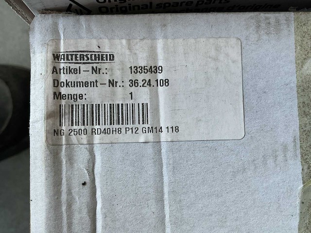 Partij walterscheid aftakas onderdelen - afbeelding 4 van  9