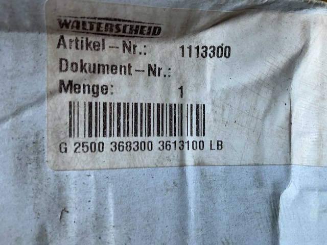 Partij walterscheid aftakas onderdelen - afbeelding 5 van  9