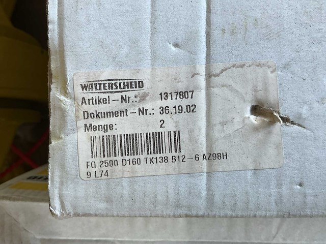 Partij walterscheid aftakas onderdelen - afbeelding 6 van  9