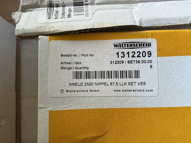 Partij walterscheid aftakas onderdelen - afbeelding 8 van  9