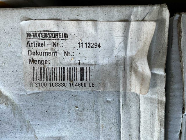 Partij walterscheid aftakas onderdelen - afbeelding 6 van  27