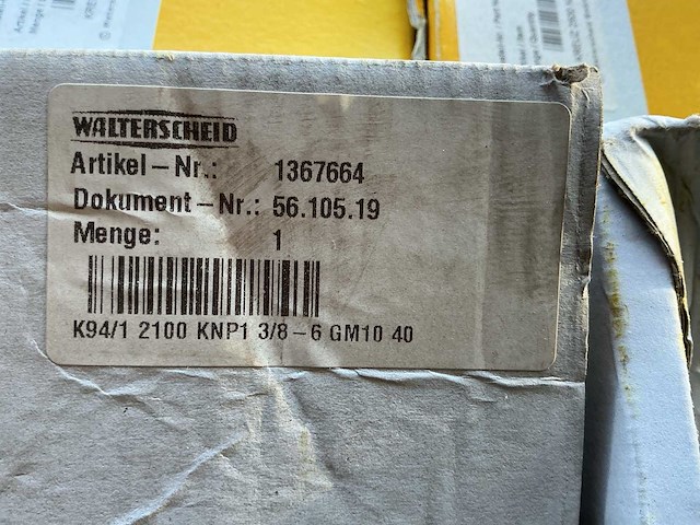 Partij walterscheid aftakas onderdelen - afbeelding 13 van  27