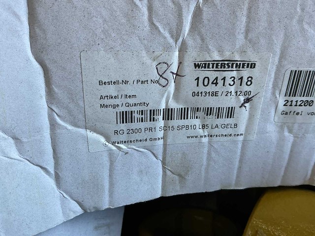 Partij walterscheid aftakas onderdelen - afbeelding 12 van  27