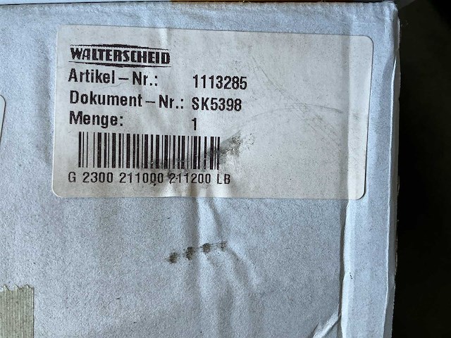 Partij walterscheid aftakas onderdelen - afbeelding 21 van  27