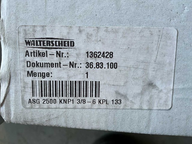 Partij walterscheid aftakas onderdelen - afbeelding 26 van  27