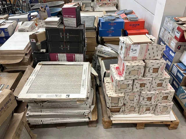 Partij wand en vloer tegels - afbeelding 7 van  9