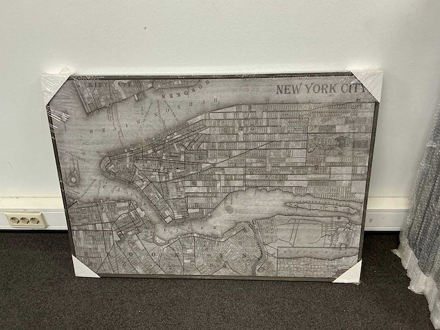 Partij wanddecoratie 103x73cm (9x) - afbeelding 1 van  2