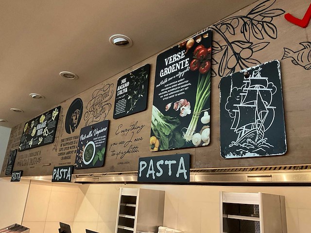 Partij wandecoratie "italy" - afbeelding 1 van  6