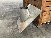 Partij warmfire - it twin wall rond 125 mm 45 gr - gegalvaniseerde doorvoer - afbeelding 1 van  7