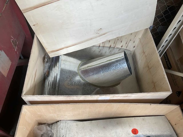 Partij warmfire - it twin wall rond 125 mm 45 gr - gegalvaniseerde doorvoer - afbeelding 5 van  7