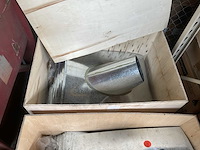 Partij warmfire - it twin wall rond 125 mm 45 gr - gegalvaniseerde doorvoer - afbeelding 5 van  7