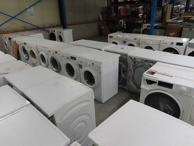 Partij wasmachines en drogers, ca 115 stuks - afbeelding 2 van  17