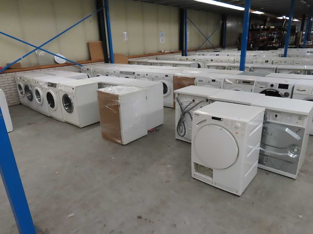 Partij wasmachines en drogers, ca 115 stuks - afbeelding 10 van  17