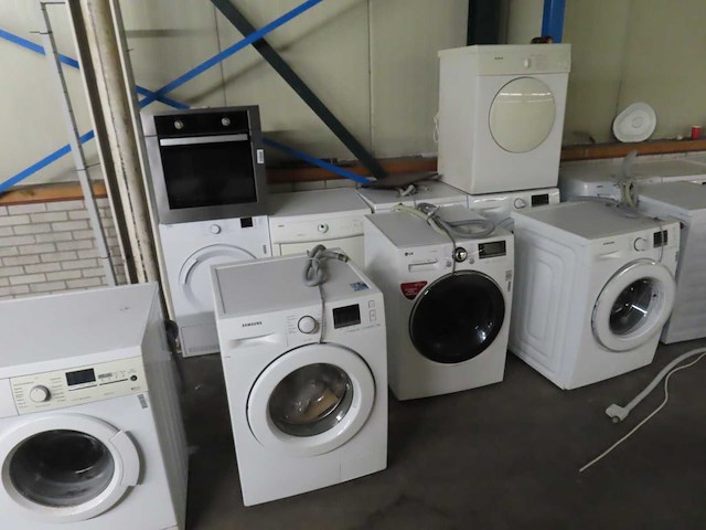 Partij wasmachines / wasdroger, circa 48 stuks - afbeelding 6 van  9
