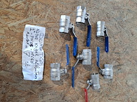 Partij water kogelafsluiters en water kogelkranen dumatco - afbeelding 17 van  39