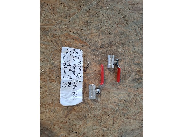 Partij water kogelafsluiters en water kogelkranen dumatco - afbeelding 20 van  39