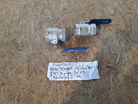 Partij water kogelafsluiters en water kogelkranen dumatco - afbeelding 12 van  39