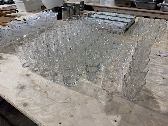 Partij waterglazen - afbeelding 2 van  3
