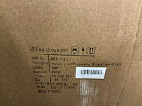 Partij watering cans prague zinc ø12xh11cm green metal (192x) - afbeelding 4 van  5