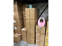 Partij watering cans prague zinc ø12xh11cm green metal (192x) - afbeelding 5 van  5