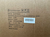 Partij watering cans prague zinc ø12xh11cm green metal (432x) - afbeelding 3 van  5