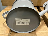 Partij watering cans prague zinc ø12xh11cm grey (240x) - afbeelding 5 van  6