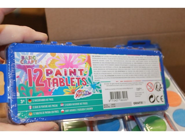 Partij waterverf setjes 6 stuks in ds 009 - afbeelding 5 van  5